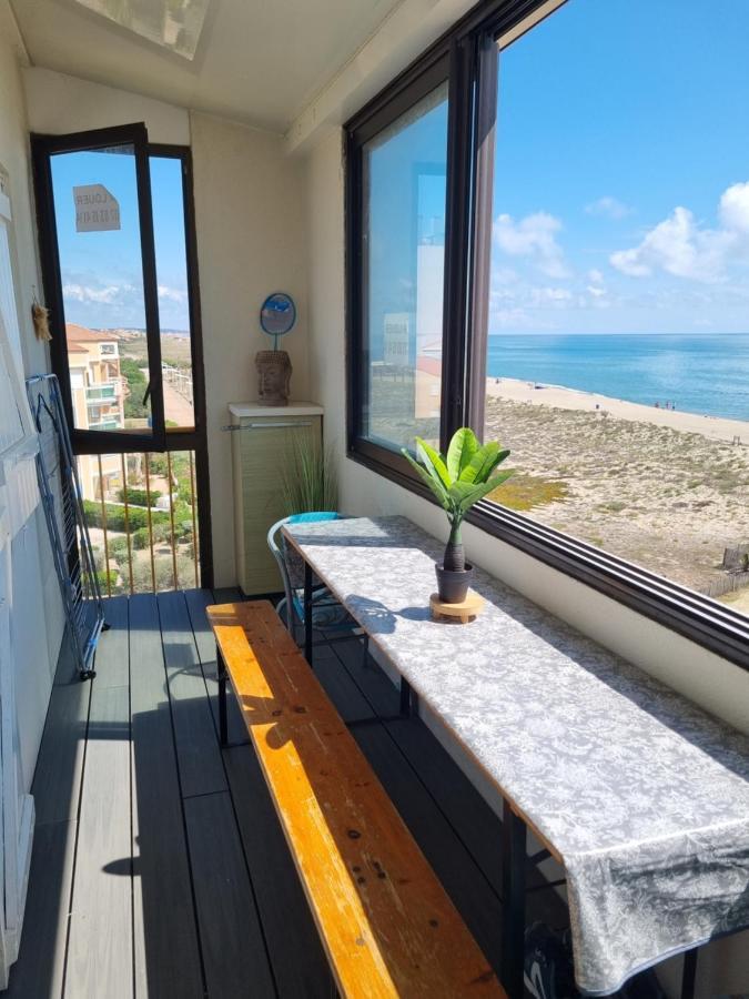 Duplex 2 Chambres Vue Panoramique Mer Le Barcares Bagian luar foto