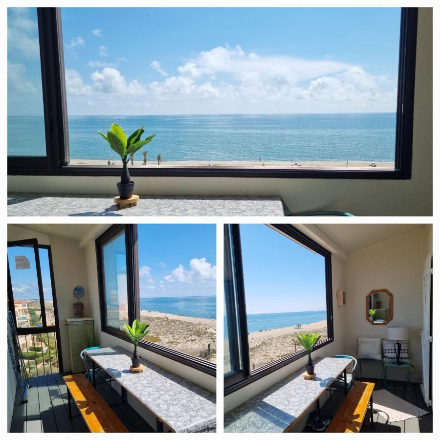 Duplex 2 Chambres Vue Panoramique Mer Le Barcares Bagian luar foto