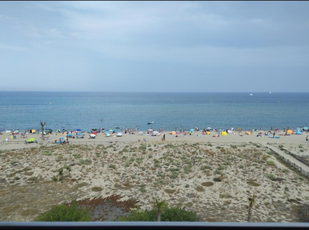 Duplex 2 Chambres Vue Panoramique Mer Le Barcares Bagian luar foto